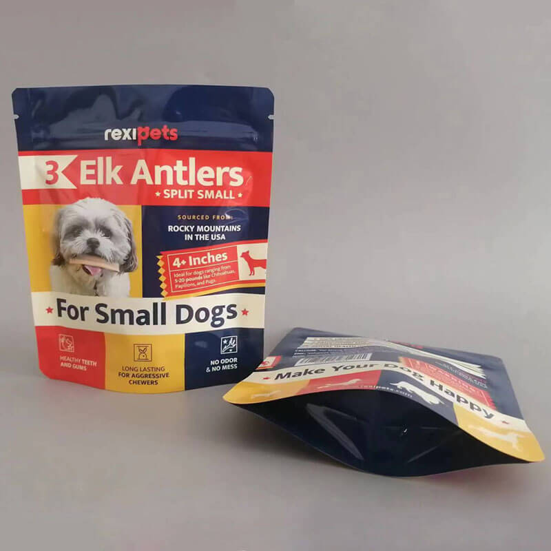 Best Custom Pet Food Dog Treat Packaging Bags Supplier